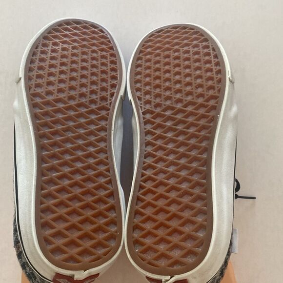 VANS Mid Top / Chukka Houndstooth Wool Sneakers Women’s Size 7.5 - Picture 7 of 10